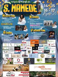 Cartaz Festas em honra de S. Mamede 2026 - Lorvão