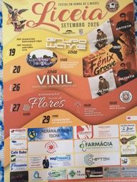 Cartaz Festas em honra de S. Miguel 2026 - Liceia