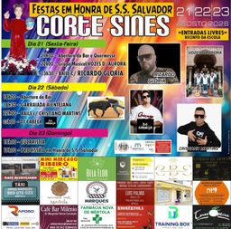 Cartaz Festas em honra de S.S. Salvador 2026 - Corte Sines