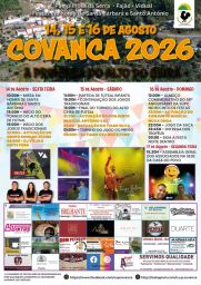 Cartaz Festas em honra de Santa Bárbara e Santo António 2026 - Covanca