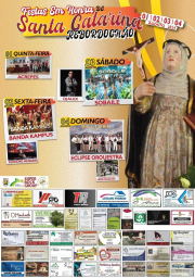 Cartaz Festas em honra de Santa Catarina 2024 - Rebordochão