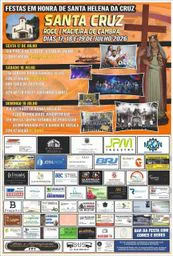 Cartaz Festas em honra de Santa Helena da Cruz 2026 - Rôge