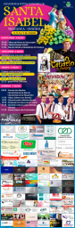 Cartaz Festas em honra de Santa Isabel 2024 - Travanca