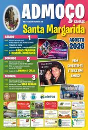 Cartaz Festas em honra de Santa Margarida 2026 - Cambas