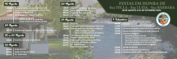 Cartaz Festas em Honra de Santa Tecla 2024 - Antas