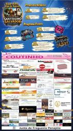 Cartaz Festas em honra de Santíssimo Salvador 2026 - Penajóia