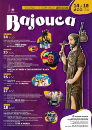 Cartaz Festas em Honra de Santo Aleixo 2024 - Bajouca