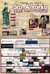 Cartaz Festas em Honra de Santo António 2024 - Castelões