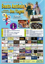 Cartaz Festas em Honra de Santo António 2024 - Fornos