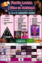 Cartaz Festas em Honra de Santo António 2026 - Fonte Longa e Vale da Saraça