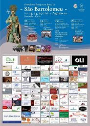 Cartaz Festas em Honra de São Bartolomeu 2024 - Sarrazola