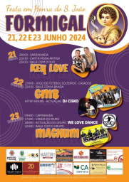 Cartaz Festas em Honra de São João 2024 - Formigal