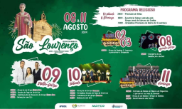 Cartaz Festas em Honra de São Lourenço 2024 - Marco de Canaveses