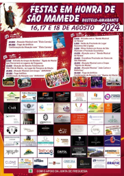 Cartaz Festas em Honra de São Mamede 2024 - Bustelo