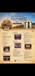 Cartaz Festas em honra de São Pedro 2026 - Belinho