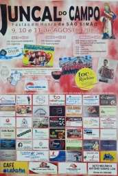 Cartaz Festas em Honra de São Simão 2024 - Juncal do Campo