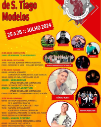 Cartaz Festas em Honra de São Tiago 2024 - Modelos