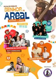 Cartaz Festas em honra de Senhor do Areal 2026 - Besteiros