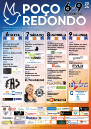 Cartaz Festas em Honra do Divino Espírito Santo 2024 - Olalhas
