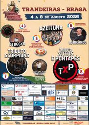 Cartaz Festas em Honra do Divino Salvador - Trandeiras