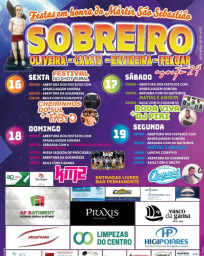 Cartaz Festas em Honra do Mártir São Sebastião 2024 - Sobreiro