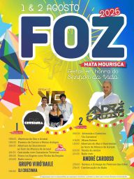 Cartaz Festas em honra do Senhor da Vida 2026 - Foz