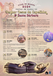 Cartaz Festas em Honra do Senhor Jesus da Capelinha 2024 - Vilar de Maçada