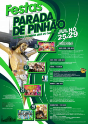 Cartaz Festas em Honra do Senhor Jesus do Calvário 2024 - Sabrosa