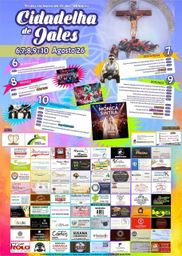 Cartaz Festas em honra do Sr dos Milagres 2026 - Cidadelha de Jales