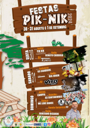 Cartaz Festas Pik-Nik 2024 - Pombal