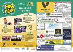 Cartaz Festas Populares 2024 - Bemposta