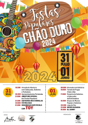 Cartaz Festas Populares 2024 - Chão Duro