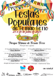 Cartaz Festas Populares 2024 - Fernão Ferro