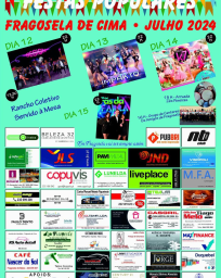 Cartaz Festas Populares 2024 - Fragosela de Cima