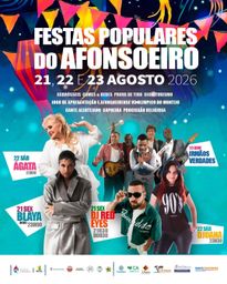 Cartaz Festas Populares 2026 - Afonsoeiro
