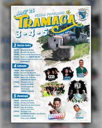 Cartaz Festas Populares 2026 - Tramaga