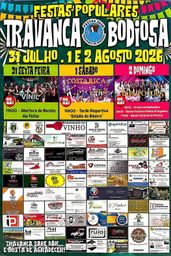 Cartaz Festas Populares 2026 - Travanca de Bodiosa