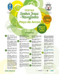 Cartaz Festas Senhor Jesus dos Navegantes 2024 - Paço de Arcos