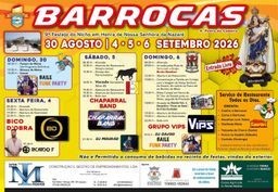 Cartaz Festejo do Nicho em Honra de Nossa Senhora da Nazaré 2026 - Barrocas