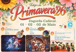 Cartaz Festejos da Primavera 2026 - Dagorda