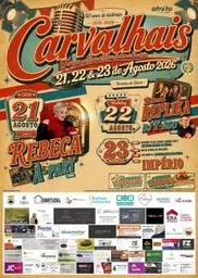 Cartaz Festejos em Honra de Nossa Senhora da Conceição 2026 - Carvalhais