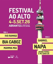 Cartaz Festival ao Alto 2026 - Abrantes
