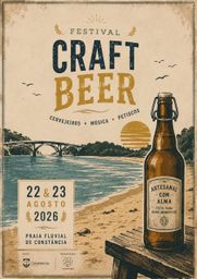 Cartaz Festival Craft Beer 2026 - Constância