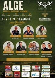 Cartaz Festival Cultural de Verão 2026 - Alge