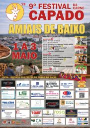 Cartaz Festival da Carne 2026 - Amiais de Baixo