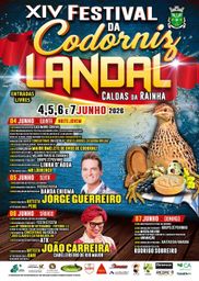 Cartaz Festival da Codorniz 2026 - Landal