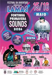 Cartaz Festival da Juventude 2026 - Lamas