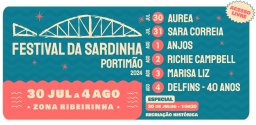 Cartaz Festival da Sardinha 2024 - Portimão