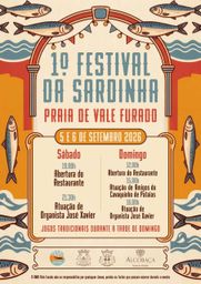 Cartaz Festival da Sardinha 2026 - Vale Furado