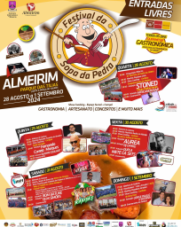 Cartaz Festival da Sopa da Pedra 2024 - Almeirim